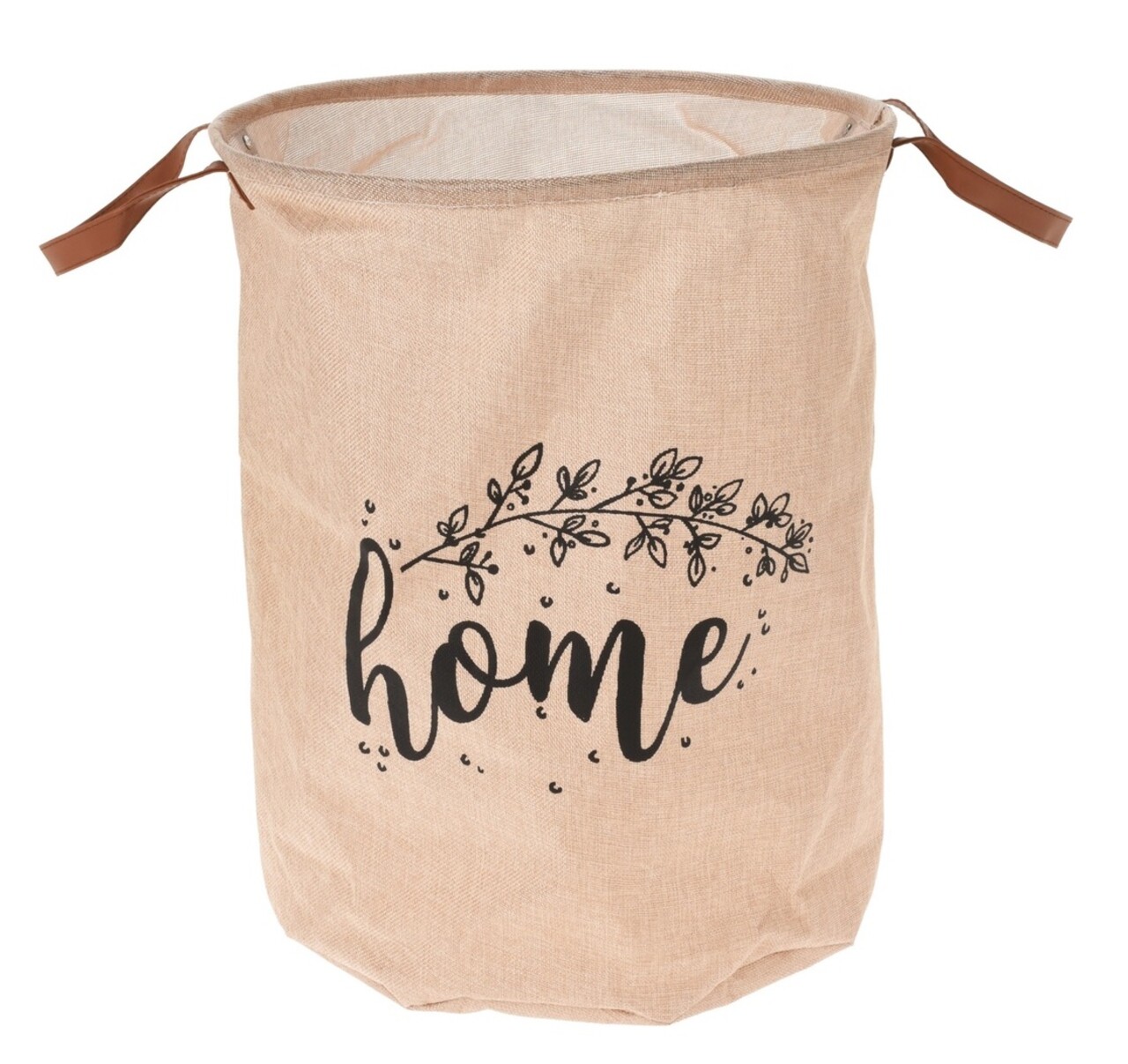 Cos de rufe Home, Excellent Houseware, 40x50 cm, canvas, natural - imagine 3